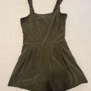 Athleta Olive Green Romper